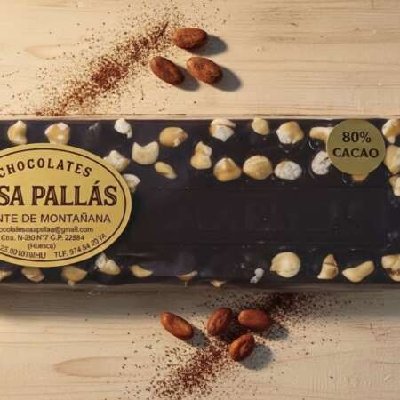 Chocolate Negro con Avellanas - 225 Gramos